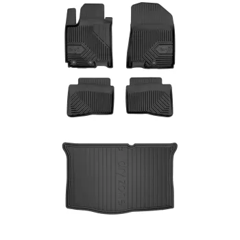 Zestaw dywaniki i mata Hyundai i20 II 2014-2020 - Hatchback dolna podłoga bagażnika 5 drzwiowy, wersja Comfort