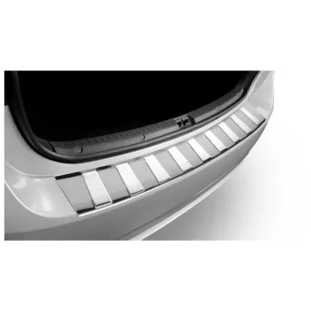Nakładka na zderzak do Honda Civic IX 2012-2017 Hatchback 5-drzwiowy - Satyna, Trapez