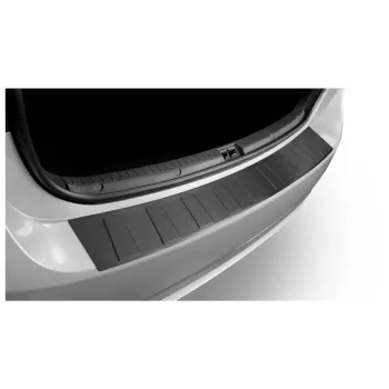 Nakładka na zderzak do Hyundai i10 II 2014-2019 Hatchback 5-drzwiowy - Czarna satyna, Trapez