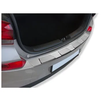 Nakładka na zderzak do BMW X3 G01 od 2017 5-drzwiowy - Satyna, 4 Trapez