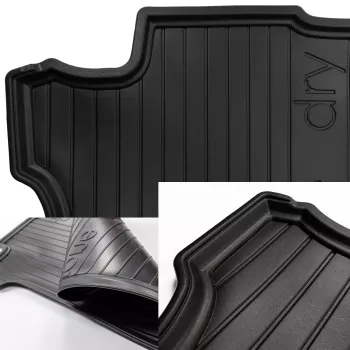 Zestaw dywaniki i mata do Ford Mondeo V 2014-2022 - Liftback bez regulowanej wysokości podłogi bagażnika, rozstaw między mocowaniami 24,5cm, z kołem z
